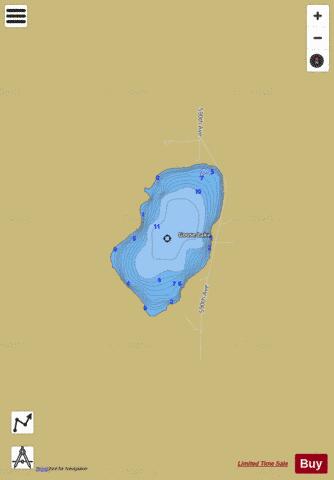 Goose depth contour Map - i-Boating App