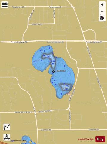 Snail depth contour Map - i-Boating App