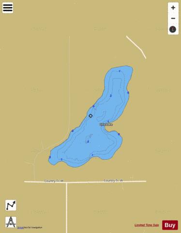 Geis depth contour Map - i-Boating App