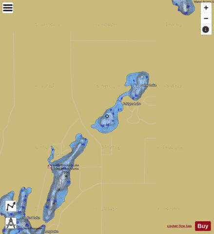 Feldges depth contour Map - i-Boating App