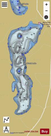 Big Watab depth contour Map - i-Boating App