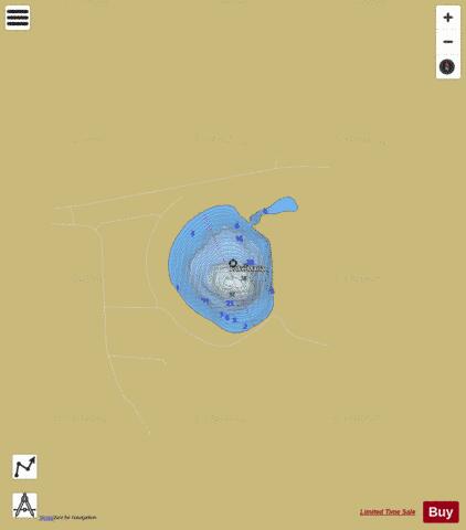 Maria depth contour Map - i-Boating App
