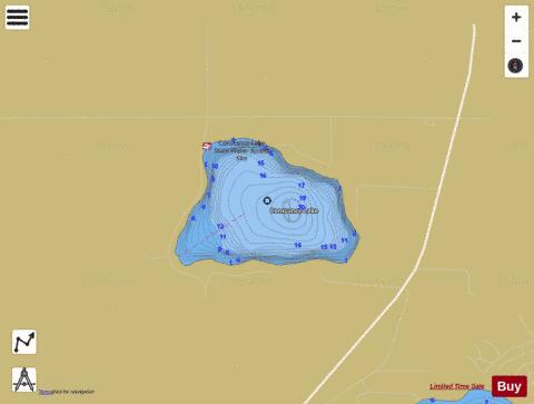 Constance depth contour Map - i-Boating App