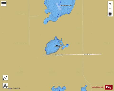 Pohl depth contour Map - i-Boating App