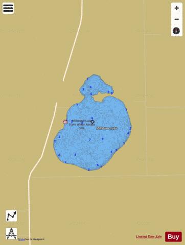 Millstone depth contour Map - i-Boating App