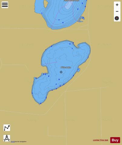 Albion depth contour Map - i-Boating App