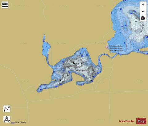 Augusta depth contour Map - i-Boating App
