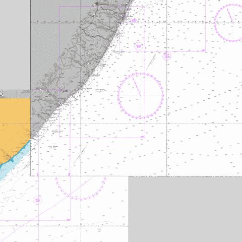 Port St John's to Durban Marine Chart - Nautical Charts App