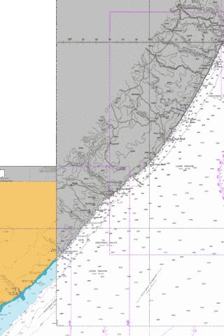Port S Johns to Port Shepstone Marine Chart - Nautical Charts App