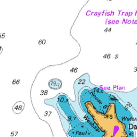 House Bay Dasseneiland Marine Chart - Nautical Charts App