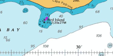 B Bird Island Passage Marine Chart - Nautical Charts App