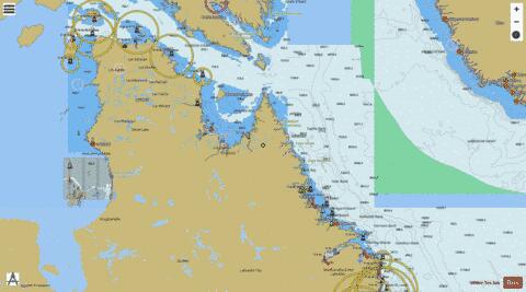 Labrador Coast Marine Chart - Nautical Charts App