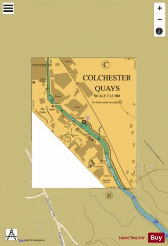 C  Colchester Quays Marine Chart - Nautical Charts App