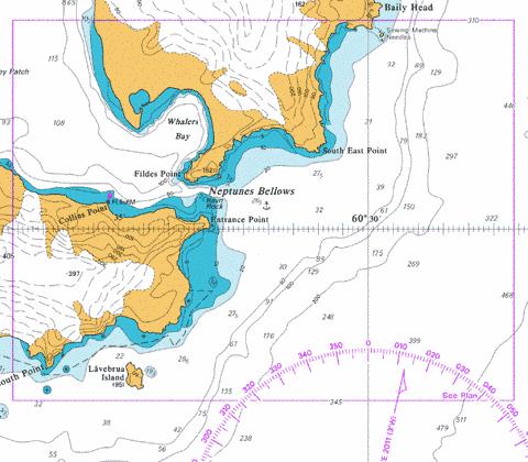 Neptunes Bellows and Approaches Marine Chart - Nautical Charts App