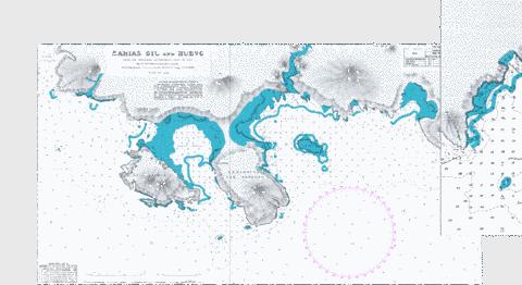 Bahias Gil and Huevo Marine Chart - Nautical Charts App