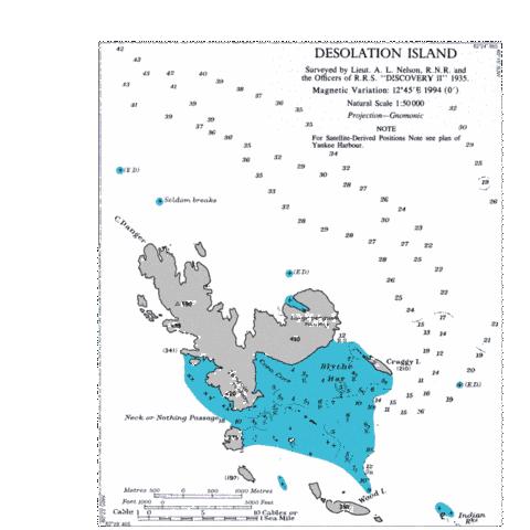 Desolation Island Marine Chart - Nautical Charts App