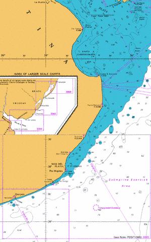 Punta Piedras to Quequen Marine Chart - Nautical Charts App