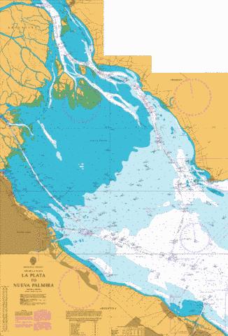 La Plata to Nueva Palmira Marine Chart - Nautical Charts App