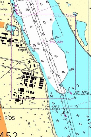 MUELLE SULFACID Marine Chart - Nautical Charts App