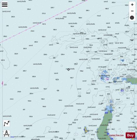 Western Australia - Penguin Shoal to Cassini Island Marine Chart - Nautical Charts App