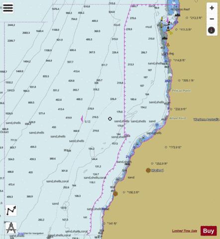 Western Australia - Point Maud to Cape Farquhar Marine Chart - Nautical Charts App