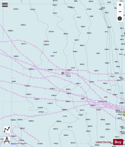 Western Australia - Noth West Approaches to Fremantle Marine Chart - Nautical Charts App