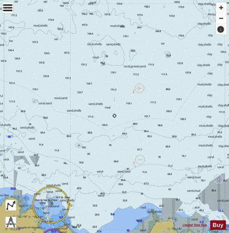 Northern Territory - Approaches to Milingimbi Inlet and Maningrida Marine Chart - Nautical Charts App