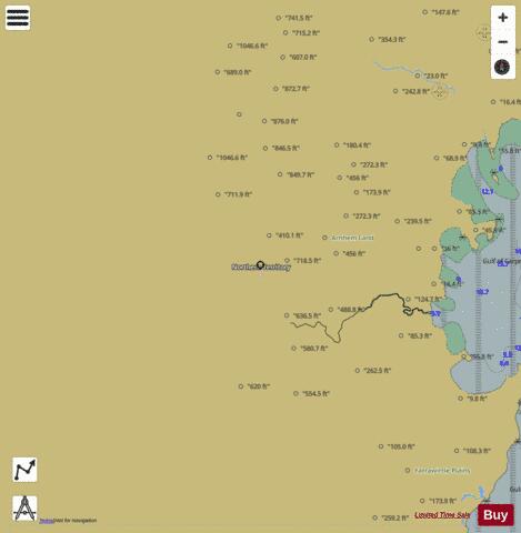 Northern Territory - Blue Mud Bay Marine Chart - Nautical Charts App