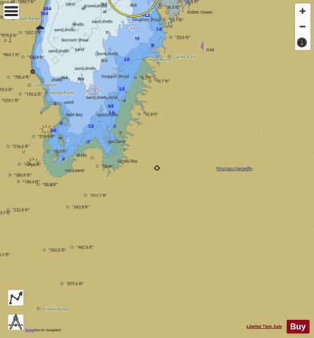 Western Australia - Exmouth Gulf Marine Chart - Nautical Charts App