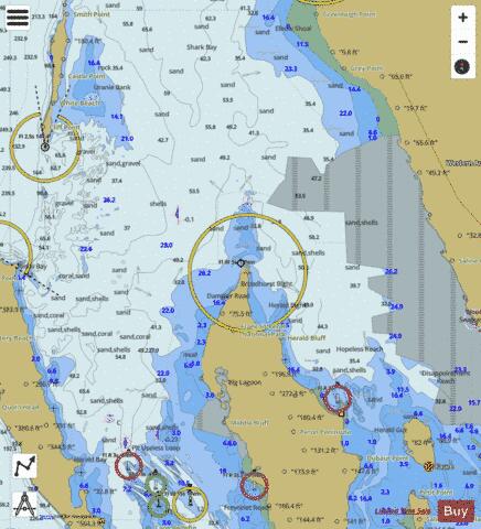 Western Australia - Shark Bay Marine Chart - Nautical Charts App