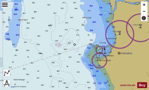 Western Australia - West Coast - Port Denison Marine Chart - Nautical Charts App