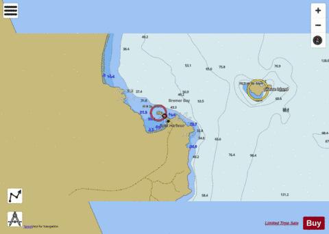 Western Australia - Bremer Bay Boat Harbour Marine Chart - Nautical Charts App
