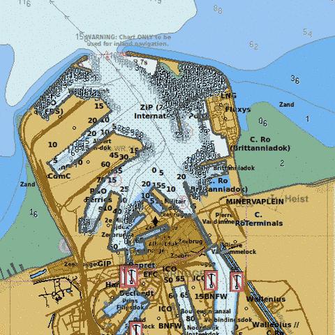 B Zeebrugge Marine Chart - Nautical Charts App