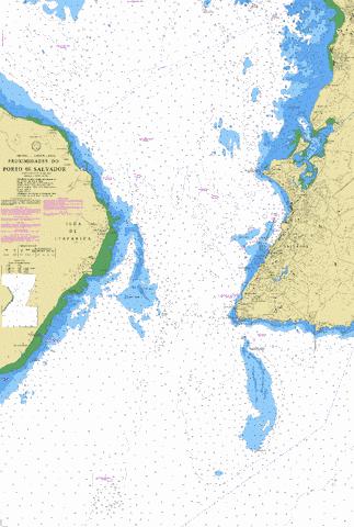 PROXIMIDADES DO PORTO DE SALVADOR Marine Chart - Nautical Charts App