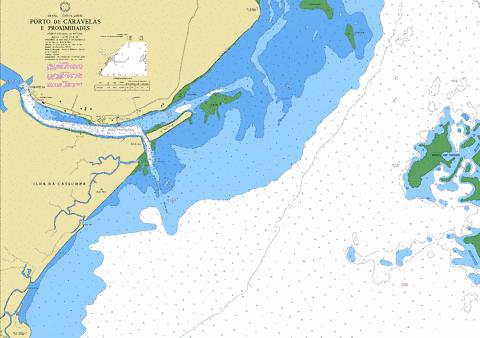 PORTO DE CARAVELAS E PROXIMIDADES Marine Chart - Nautical Charts App