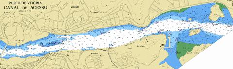 PORTO DE VITORIA CANAL DE ACESSO Marine Chart - Nautical Charts App