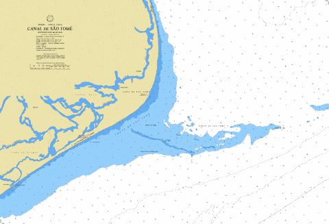 CANAL DE SAO TOME Marine Chart - Nautical Charts App