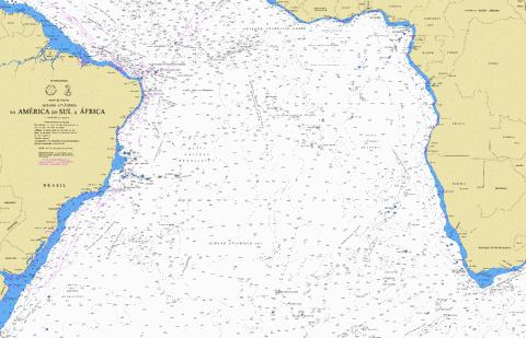 DA AMERICA A AFRICA DO SUL Marine Chart - Nautical Charts App