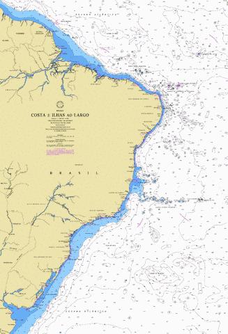 COSTA E ILHAS AO LARGO Marine Chart - Nautical Charts App