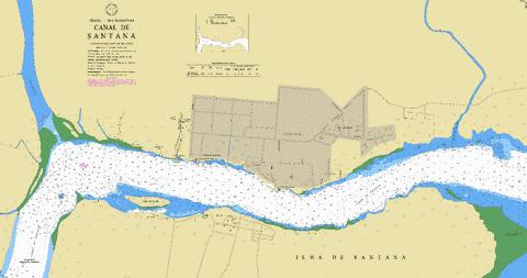 CANAL DE SANTANA Marine Chart - Nautical Charts App
