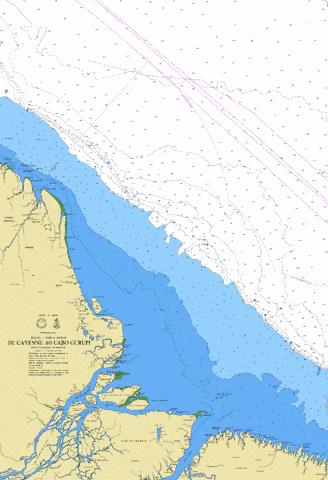 DE CAYENNE AO CABO GURUPI Marine Chart - Nautical Charts App
