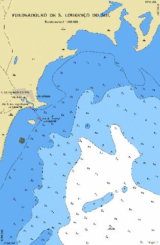 FUNDEADOURO DE SAO LOURENCO DO SUL Marine Chart - Nautical Charts App