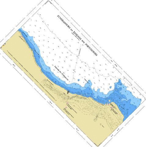 FUNDEADOURO DA ENSEADA DOS PORTUGUESES Marine Chart - Nautical Charts App