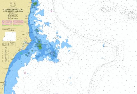 DA PONTA CUMURUXATIBA A CONCEICAO DA BARRA Marine Chart - Nautical Charts App