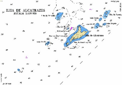ILHA DE ALCATRAZES Marine Chart - Nautical Charts App