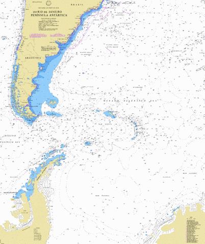 DO RIO DE JANEIRO A PENINSULA ANTARTICA Marine Chart - Nautical Charts App