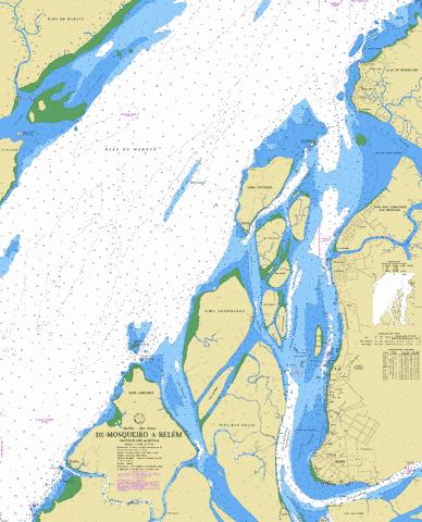 DE MOSQUEIRO A  BELeM Marine Chart - Nautical Charts App