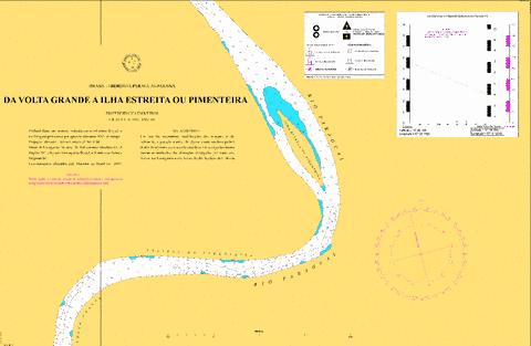 DA VOLTA GRANDE A ILHA ESTREITA OU PIMENTEIRA Marine Chart - Nautical Charts App