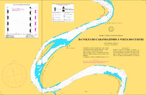 DA VOLTA DO CARANDAZINHO A VOLTA DO CURURU Marine Chart - Nautical Charts App
