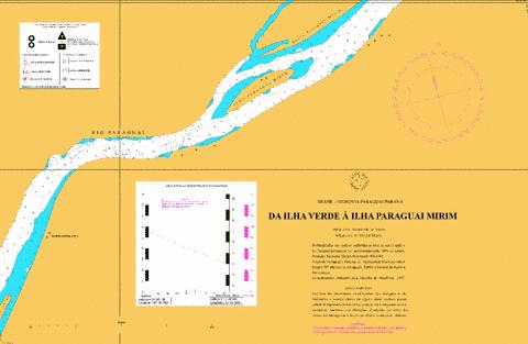 DA ILHA VERDE AO PASSO PARAGUAI MIRIM Marine Chart - Nautical Charts App